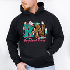 RN Leopard Design - Registered Nurse Unisex Crewneck T-Shirt Sweatshirt Hoodie
