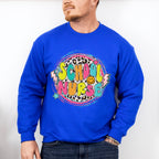 School Nurse Lightning Circle Leopard Design - School Nurse Unisex Crewneck T-Shirt Sweatshirt Hoodie