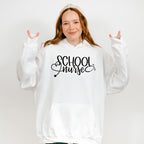 School Nurse Cursive Design - School Nurse Unisex Crewneck T-Shirt Sweatshirt Hoodie