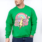 Easter Doodles Lightning - Easter Day Unisex Crewneck T-Shirt Sweatshirt Hoodie