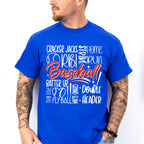 Batter Up Double Header Design - Baseball Unisex Crewneck T-Shirt Sweatshirt Hoodie
