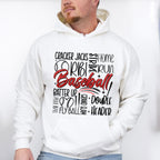 Batter Up Double Header Design - Baseball Unisex Crewneck T-Shirt Sweatshirt Hoodie