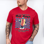 I Just Wanna Eat Hot Dogs - Baseball Unisex Crewneck T-Shirt Sweatshirt Hoodie