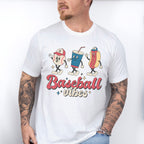 Baseball Drink And Hot Dog Design - Baseball Unisex Crewneck T-Shirt Sweatshirt Hoodie
