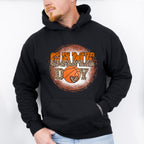 Circle Gameday Leopard Design - Basketball Unisex Crewneck T-Shirt Sweatshirt Hoodie
