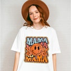 Smiley Basketball Mama Design - Basketball Unisex Crewneck T-Shirt Sweatshirt Hoodie