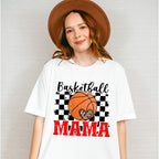 Leopard Heart Basketball Mama Design - Basketball Unisex Crewneck T-Shirt Sweatshirt Hoodie