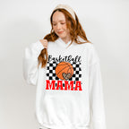 Leopard Heart Basketball Mama Design - Basketball Unisex Crewneck T-Shirt Sweatshirt Hoodie