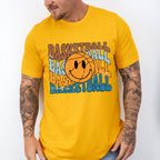 Smiley Basketball Design - Basketball Unisex Crewneck T-Shirt Sweatshirt Hoodie
