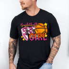 Basketball Girl - Basketball Unisex Crewneck T-Shirt Sweatshirt Hoodie