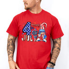 Happy 4th Of July Gnomie 4Th Of July Unisex Crewneck T-Shirt Sweatshirt Hoodie