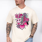 Cheer Vibes Doodles - Cheerleader Unisex Crewneck T-Shirt Sweatshirt Hoodie