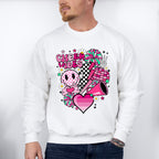 Cheer Vibes Doodles - Cheerleader Unisex Crewneck T-Shirt Sweatshirt Hoodie