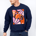 Football Doodles Design - Football Unisex Crewneck T-Shirt Sweatshirt Hoodie