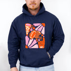 Football Doodles Design - Football Unisex Crewneck T-Shirt Sweatshirt Hoodie