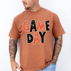 Black And Orange Game Day Design - Game Day Unisex Crewneck T-Shirt Sweatshirt Hoodie