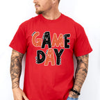 Black And Orange Game Day Design - Game Day Unisex Crewneck T-Shirt Sweatshirt Hoodie