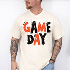 Black And Orange Game Day Design - Game Day Unisex Crewneck T-Shirt Sweatshirt Hoodie