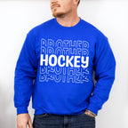 Hockey Brother Design - Hockey Unisex Crewneck T-Shirt Sweatshirt Hoodie