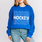 Hockey Brother Design - Hockey Unisex Crewneck T-Shirt Sweatshirt Hoodie