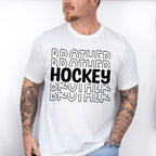 Hockey Brother Design - Hockey Unisex Crewneck T-Shirt Sweatshirt Hoodie