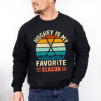 Hockey Is My Favorite Season - Hockey Unisex Crewneck T-Shirt Sweatshirt Hoodie