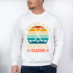 Hockey Is My Favorite Season - Hockey Unisex Crewneck T-Shirt Sweatshirt Hoodie