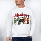 Hockey Mom - Hockey Unisex Crewneck T-Shirt Sweatshirt Hoodie