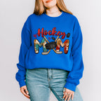 Hockey Mom - Hockey Unisex Crewneck T-Shirt Sweatshirt Hoodie