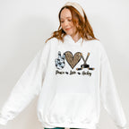 Peace Love Hockey - Hockey Unisex Crewneck T-Shirt Sweatshirt Hoodie
