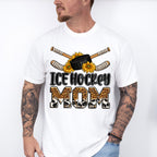 Ice Hockey Mom Sunflowers - Hockey Unisex Crewneck T-Shirt Sweatshirt Hoodie