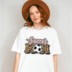 Soccer Mom Leopard - Soccer Unisex Crewneck T-Shirt Sweatshirt Hoodie