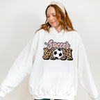 Soccer Mom Leopard - Soccer Unisex Crewneck T-Shirt Sweatshirt Hoodie