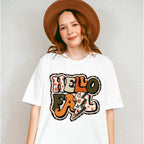 Hello Fall Lightning - Fall Unisex Crewneck T-Shirt Sweatshirt Hoodie