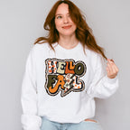 Hello Fall Lightning - Fall Unisex Crewneck T-Shirt Sweatshirt Hoodie