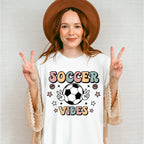 Peace Soccer Vibes - Soccer Unisex Crewneck T-Shirt Sweatshirt Hoodie