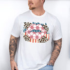 US Flag Lips Design - Soccer Unisex Crewneck T-Shirt Sweatshirt Hoodie