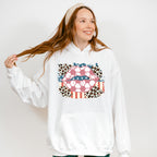 US Flag Lips Design - Soccer Unisex Crewneck T-Shirt Sweatshirt Hoodie