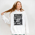 Weekends Coffee And Soccer - Soccer Unisex Crewneck T-Shirt Sweatshirt Hoodie