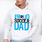 Proud Soccer Dad - Soccer Unisex Crewneck T-Shirt Sweatshirt Hoodie