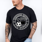 Weekends Coffee And Soccer Circle Design - Soccer Unisex Crewneck T-Shirt Sweatshirt Hoodie