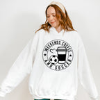 Weekends Coffee And Soccer Circle Design - Soccer Unisex Crewneck T-Shirt Sweatshirt Hoodie