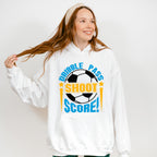 Dribble Pass Shoot Score - Soccer Unisex Crewneck T-Shirt Sweatshirt Hoodie