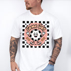 Game Day Smiley Soccer Ball Design - Soccer Unisex Crewneck T-Shirt Sweatshirt Hoodie