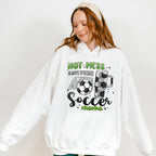 Hot Mess Always Stressed Soccer Mama - Soccer Unisex Crewneck T-Shirt Sweatshirt Hoodie