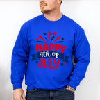 Happy 4Th Of July Unisex Crewneck T-Shirt Sweatshirt Hoodie