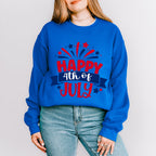 Happy 4Th Of July Unisex Crewneck T-Shirt Sweatshirt Hoodie