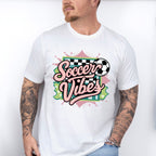 Soccer Vibes Design - Soccer Unisex Crewneck T-Shirt Sweatshirt Hoodie