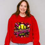 Hit Happens - Softball Unisex Crewneck T-Shirt Sweatshirt Hoodie