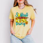 Softball It's A Girl Thing - Softball Unisex Crewneck T-Shirt Sweatshirt Hoodie